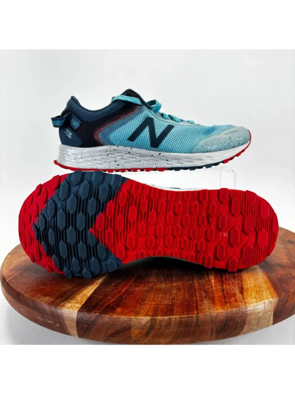 New Balance Fresh Foam Arishi Shoes Womens Size 9.5 Blue Trail Running Sneakers